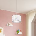 Miniatyrbild 7 av 7: Sollux Lighting rund barnhänglampa ugglor Ø40 cm 1xE27 15W