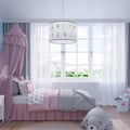 Miniatyrbild 7 av 9: Sollux Lighting rundad barnhänglampa Fairy Ø30 cm 1xE27 15W