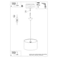 Miniatyrbild 5 av 9: Sollux Lighting rundformad barnhänglampa Fairy Ø40 cm 15W E27