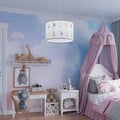 Miniatyrbild 6 av 9: Sollux Lighting rundformad barnhänglampa Fairy Ø40 cm 15W E27