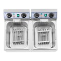 Miniatyrbild 7 av 7: Royal Catering - Dubbel fritös - 2 x 13 liter - 6400 W - timer