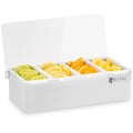 Miniatyrbild 1 av 5: Royal Catering - Ingrediensbehållare - rostfri/PP - 4 x 450 ml