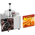 Miniatyrbild 7 av 7: Royal Catering - Såsdispenser - med värmefunktion - Nachoost - Choklad - 3,3 L