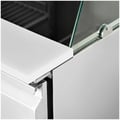 Miniatyrbild 4 av 7: Royal Catering - Salladskyl - Med glasmonter - 368 L - För 8 GN-behållare - 137 x 70 cm