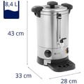 Miniatyrbild 6 av 6: Royal Catering - Vattenkokare - 6.1 L - 1500 W - Droppbricka - Silver