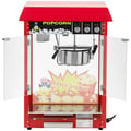 Miniatyrbild 6 av 7: Royal Catering - Popcornmaskin - retrodesign - 195 °C (söt) / 235 °C (salt) - röd - 5 kg/h