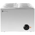 Miniatyrbild 5 av 7: Royal Catering - Bain marie - 640 W - 6 x GN 1/6