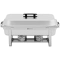 Miniatyrbild 5 av 6: Royal Catering - Chafing dish - GN 1/2 - 2 x GN 1/4 - 9 L - 2 Bränslepanna - 295x235x60 / 240x135x65 mm