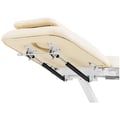 Miniatyrbild 3 av 8: physa - Elektriskt massagebänk - 1 motor - 100 W - 207 x 68 x 53 - 92 cm - 200 kg - vit/beige