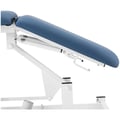 Miniatyrbild 6 av 7: physa - Elektriskt massagebänk - 1 motor - 100 W - 185 x 63 x 47 - 90 cm - 150 kg - vit/blå