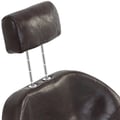 Miniatyrbild 5 av 6: physa - Frisörstol Ilford med huvud- och fotstöd - Sitthöjd 52–64 cm - 150 kg - Brun