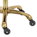 Miniatyrbild 3 av 5: physa - Sadelstol - 55 - 70 cm 150 kg - Svart/guld