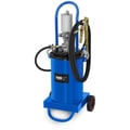 Miniatyrbild 1 av 8: MSW - Tryckluftsdriven fettpump - 12 liter - mobil - 240-320 bar