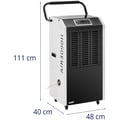 Miniatyrbild 6 av 6: MSW - Avfuktare - 138 l / 24 h - 50 - 230 m² - 1129 m³/h - Med handtag