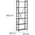 Miniatyrbild 5 av 5: Fromm & Starck - Bokhylla - x x cm - 150 kg - svart