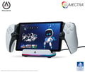 Miniatyrbillede 7 af 7: PowerA Lumectra ladestation til PlayStation Portal – hvid-sort