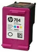 Pikkukuva 2 / 2: HP 704 (CN693AE) – värillinen muste (CMY)