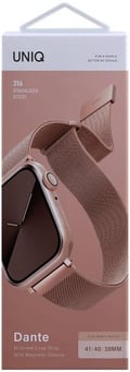 Miniatyrbillede 1 af 6: UNIQ Dante — rem til Apple Watch 38/40/41 mm (Rose Gold)