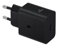 Miniatyrbillede 2 af 4: SAMSUNG 45W vægoplader EP-T4511XBEGEU + USB-C-kabel — Sort