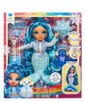 Miniatyrbillede 3 af 3: Dukke Regnbue Høj Vinterland Skyler (Blå) – MGA Entertainment