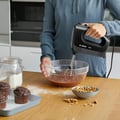 Miniatyrbillede 2 af 8: Håndmixer BOSCH MFQ2420B 450 W Turbo – Sort