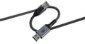 Miniatyrbillede 2 af 3: USB-A til RJ-45 netværkskabel ISY IPC-7000 – Sort, 2 m