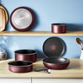 Miniatyrbillede 3 af 4: TEFAL Ingenio Simply Cook Køkkengrejsæt L7249602 Bordeaux-Sort