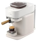 Pikkukuva 1 / 5: PHILIPS Baristina BAR302/20 – vipumainen espressokone jauhimella, valkoinen (puinen portafilter)