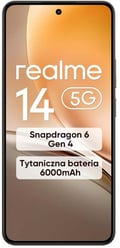 Miniatyrbillede 2 af 7: Realme 14 5G smartphone 12 GB/256 GB brun