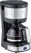 Miniatyrbild 1 av 4: SEVERIN KA 4808 filterkaffemaskin, silver och svart