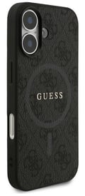 Miniatyrbillede 4 af 8: Guess 4G Ring Classic Logo MagSafe-etui til iPhone 17 – Sort