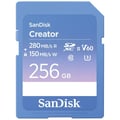 Miniatyrbild 4 av 4: SD-kort - SanDisk - Creator - 256 GB - V60 - UHS-II - 280 MB/s