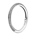 Miniatyrbild 1 av 3: Damring - PANDORA - 199679C01 - 925 sterling silver - Zirkoniumoxid - Storlek 50