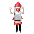 Miniatyrbild 1 av 6: Kostym - LITEN CLOWN - Raket Barn - Grå - Polyester - 10 år