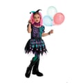 Miniatyrbild 1 av 4: Kostym - LITEN CLOWN - Clown Skelett Flicka - 10-12 år - Polyester - Hela
