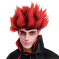 Miniatyrbild 1 av 4: Perruque djävul - LITEN CLOWN - 23616 - Röd - Vuxen mix - Karneval, Halloween, Cosplay