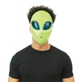 Miniatyrbild 1 av 5: Ansiktsmask utomjording - PTIT CLOWN - utomjording - Grön - Utomjordisk modell - Grön färg