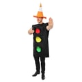 Miniatyrbild 1 av 5: Kostym - LITEN CLOWN - trafikljus - En storlek - Svart - Vuxen