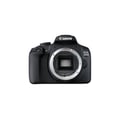 Miniatyrbild 1 av 5: Canon EOS 2000D Spegelreflexkamera Kropp utan objektiv Svart