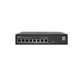 Miniatyrbild 1 av 4: Switch Ethernet - LEVELONE - GES-2208 Hilbert - 8 portar Gigabit - Smart Lite - VLAN 802.1q