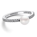 Miniatyrbild 2 av 2: Bague Femme - Argent - 193158C01 - Argent Fin 925 - Kubisk Zirkonia - Moderpärla