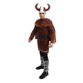 Miniatyrbild 2 av 6: Vikingdräkt - PTIT CLOWN - Brun - Hatt, Tunika, Bälte - Vuxen - Bekväm