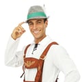 Miniatyrbild 4 av 4: Borsalinohatt bavarois - PTIT CLOWN - PTIT CLOWN - Grå - Vuxen - Man