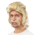Miniatyrbild 2 av 4: Peruk - LITEN CLOWN - 23998 - medellång - blond - integrerad mustasch