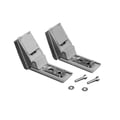Miniatyrbild 4 av 5: Reparationskit handtag Inox Kylskåp Liebherr 9590124 9590178