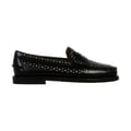 Miniatyrbild 4 av 6: Sebago Docksides Derbie Cuir Dan Studs Kvinna - Svart