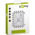 Miniatyrbild 2 av 2: GOOBAY 67178 Passiv switch SAT 5 ingångar 8 utgångar silver svart