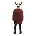 Miniatyrbild 3 av 6: Vikingdräkt - PTIT CLOWN - Brun - Hatt, Tunika, Bälte - Vuxen - Bekväm