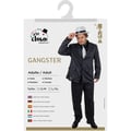 Miniatyrbild 3 av 5: Kostym - LITEN CLOWN - Vuxen Gangster - Svart - Polyester - Vuxen (14-18 år)