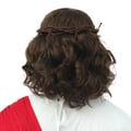 Miniatyrbild 3 av 4: Utklädnadstillbehör - LITEN CLOWN - Peruk och skägg som Jesus - Brun - Krona ingår - Unisex
